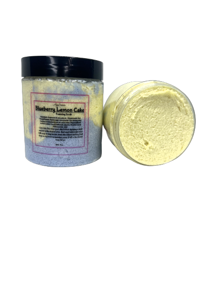 Blueberry Lemon Cake Foaming Sugar Scrub