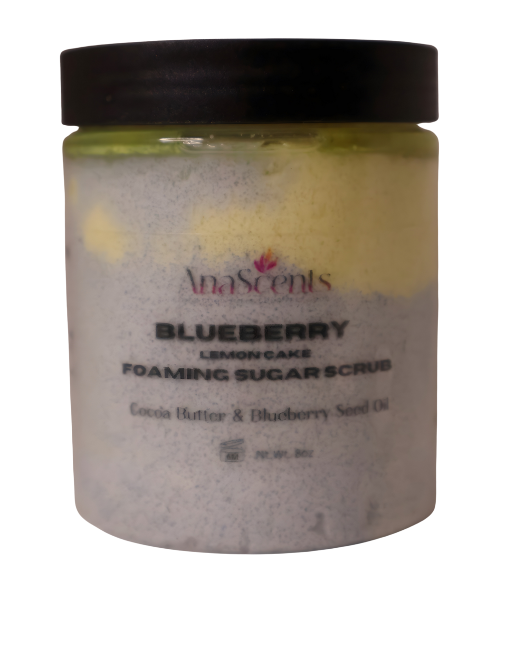 Blueberry Lemon Cake Foaming Sugar Scrub