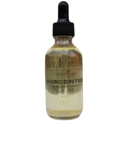 Unscented Sunscreen Body Oil